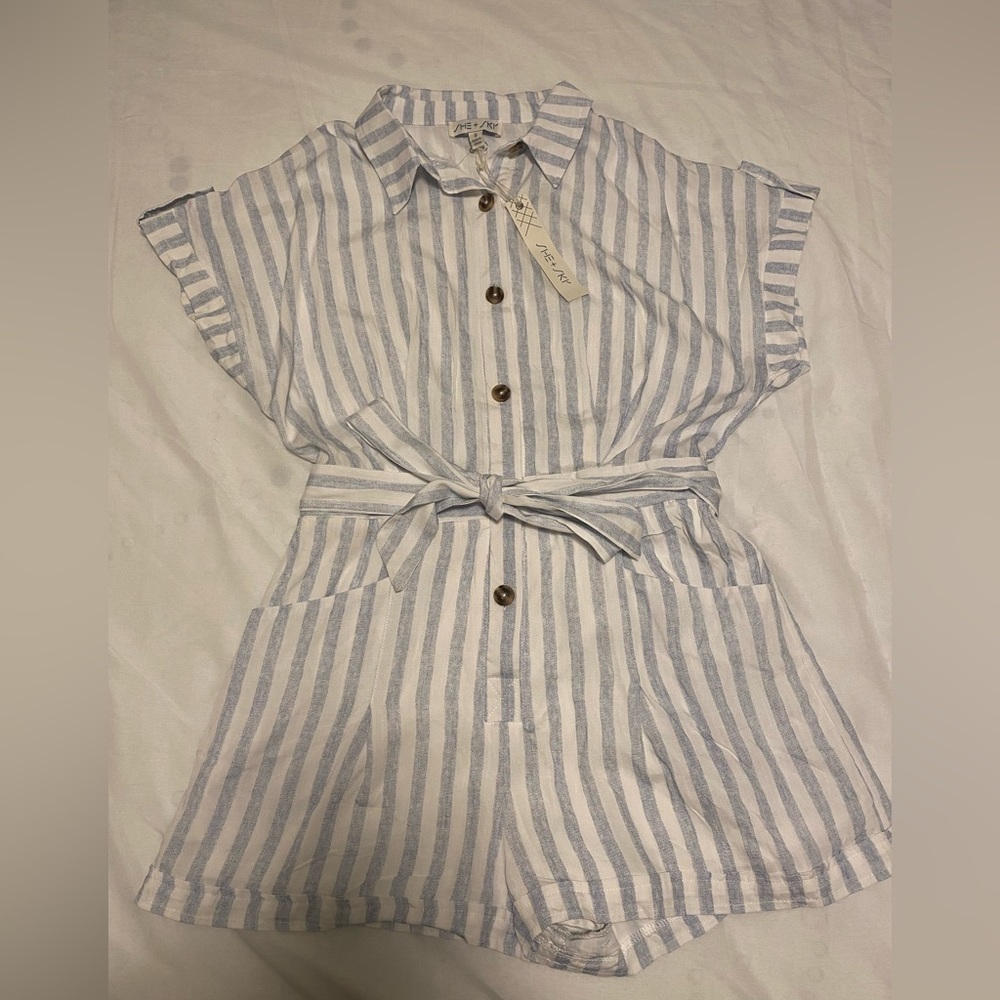 She + Sky romper, size small NWT